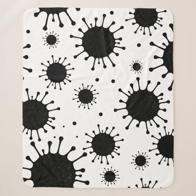 Schwarzkoronavirus Sherpadecke (Vorderseite)