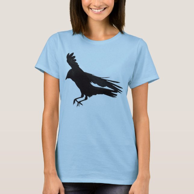 SCHWARZKROW LANDUNG Wildlife Shirt (Vorderseite)