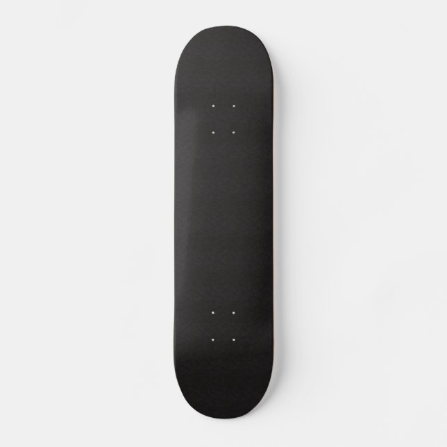 Schwarzleder Skateboard (Vorderseite)