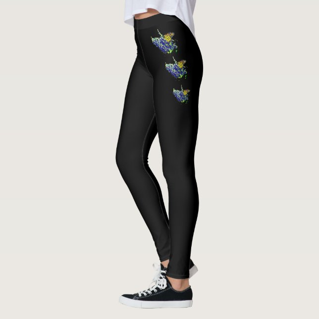 Schwarzmonarch Butterfly-Leggings Leggings (Links)