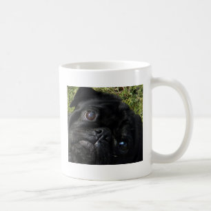 SchwarzMops Augen Kaffeetasse