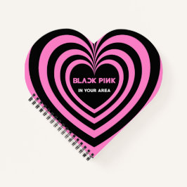 SchwarzPink Notizbuch