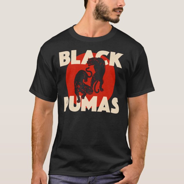 SCHWARZPUMAS Klassischer T - Shirt (Vorderseite)