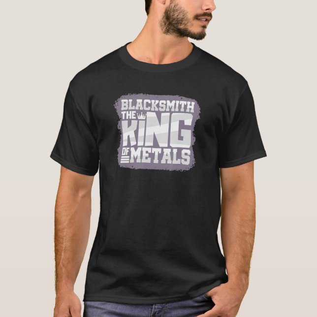 Schwarzschmied Schmiedehammer für Bauernkohleschmi T-Shirt (Vorderseite)