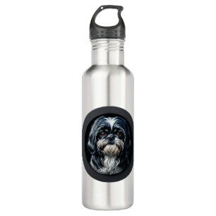 Schwarzseh tzu edelstahlflasche