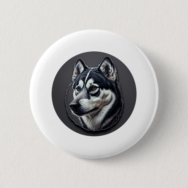 schwarzsibirisch button (Vorderseite)