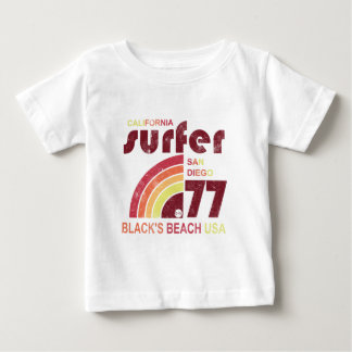 Schwarzstrand Kalifornien Baby T-shirt