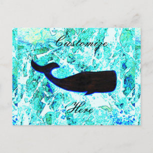 Schwarzwal-Blau-Thunder_Cove Postkarte