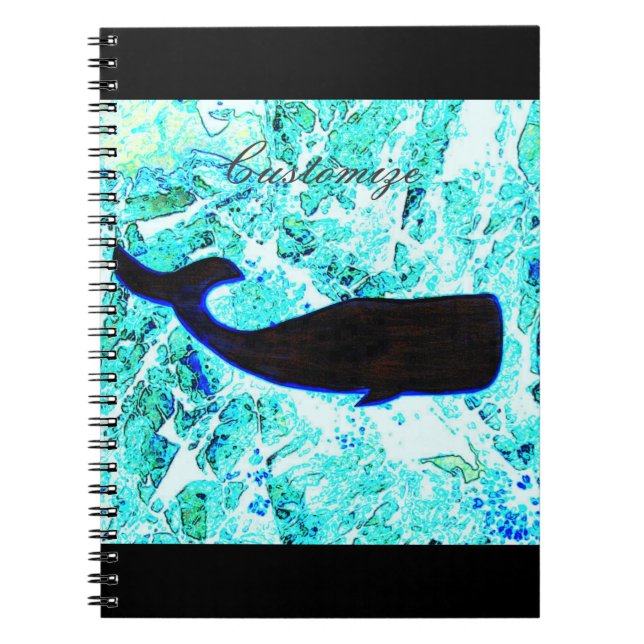 Schwarzwal Thunder_Cove Notizblock (Vorderseite)