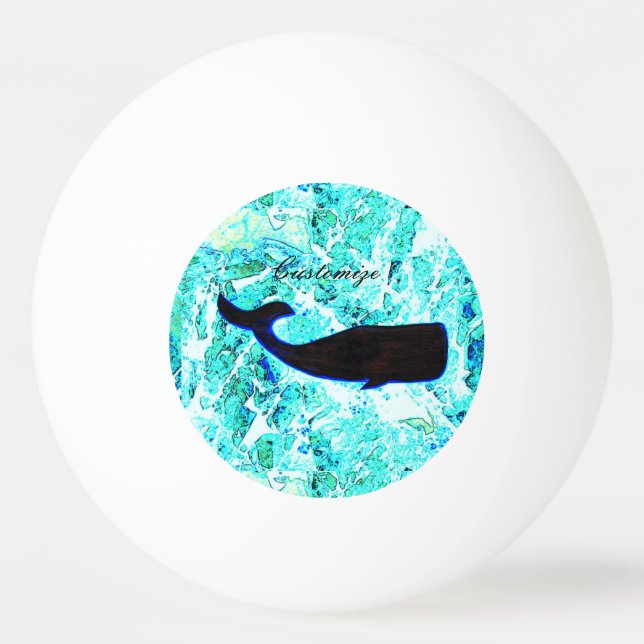 Schwarzwal Thunder_Cove Tischtennisball (Vorderseite)