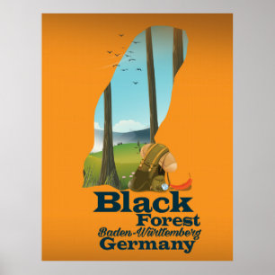 Schwarzwald - Baden-Württemberg - Deutschland Poster