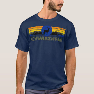 Schwarzwald BadenWrttemberg Wald Reh Natur T-Shirt