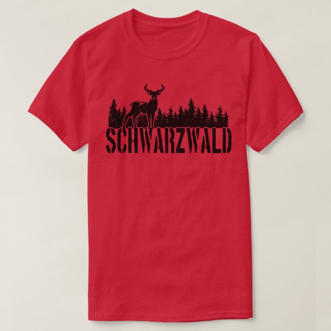 Schwarzwald-Deferwald T-Shirt (Design vorne)