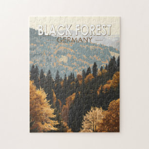 Schwarzwald Deutschland Reise Kunst Vintage