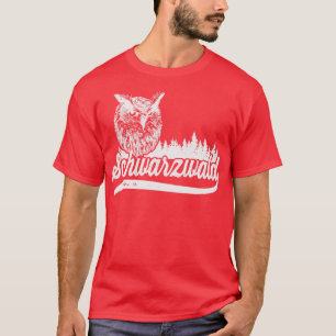 Schwarzwald Heimat mit Uhu T-Shirt