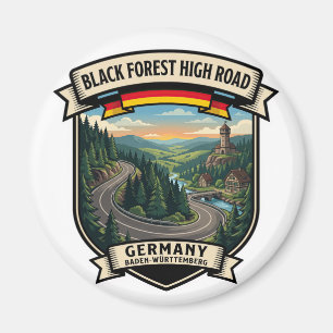 Schwarzwald Hochstraße Deutschland Bergstraße Magnet