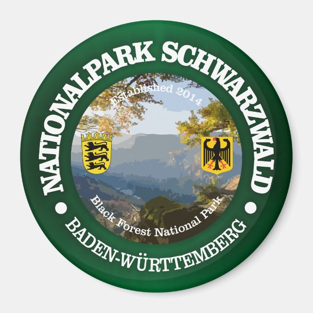 Schwarzwald NP Magnet (Vorne)