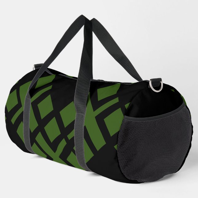 Schwarzwaldgrün Duffle Bag (Rechte Ecke)