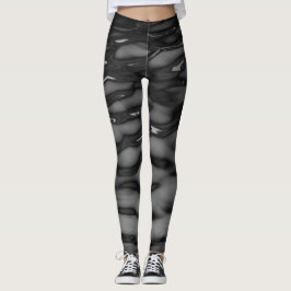 Schwarzwasserwellen Leggings