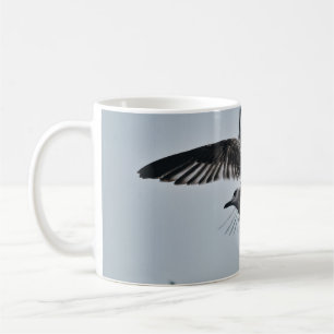 SCHWARZWEISER VOGEL KAFFEETASSE