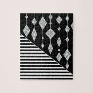 Schwarzweiß, abstrakt, geometrisch, einfach, Scan