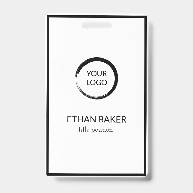 Schwarzweiß Ausweis (Front)