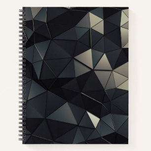 Schwarzweiß-Bullet-Journal/Lined-Notebook Notizbuch