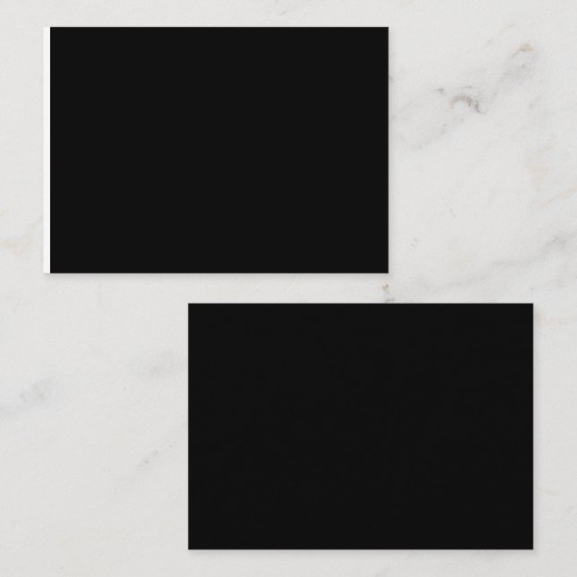 Schwarzweiß-Foto Platzkarte (Vorne/Hinten)