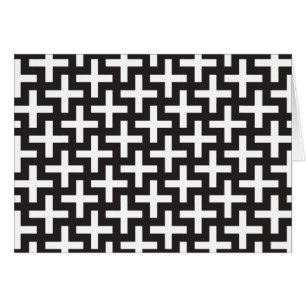 Schwarzweiss-geometrisches