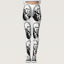 Schwarzweiss-George Washington-Porträt