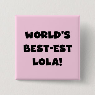 Schwarzweiss-Geschenk T-Shirts des Gut-est Lola Button