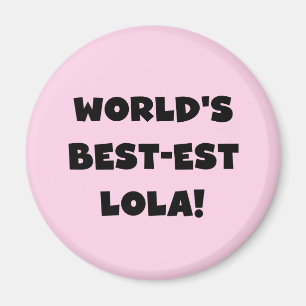 Schwarzweiss-Geschenk T-Shirts des Gut-est Lola Magnet