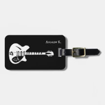 Schwarzweiß-Gitarre, Gitarrist-Reise