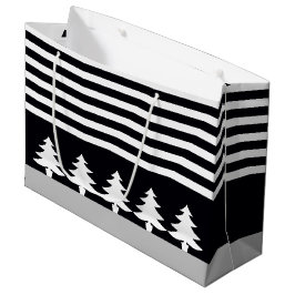 Schwarzweiß Große Geschenktüte