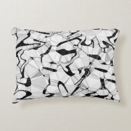 Schwarzweiß in Motion Accent Cushion Dekokissen