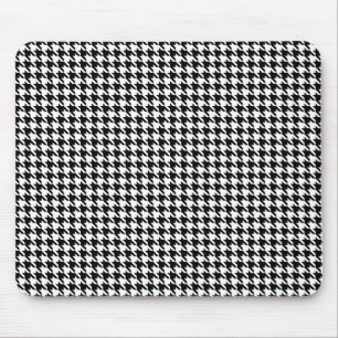 Schwarzweiss-Jagdhund-Zahn Mousepad