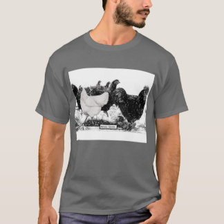 Schwarzweiss-Jersey-Riese-T - Shirt