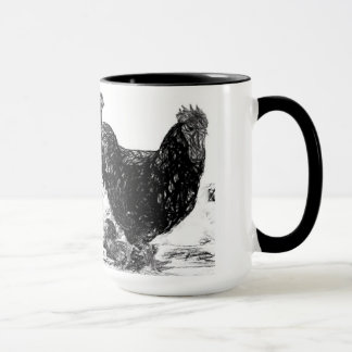 Schwarzweiss-Jersey-Riese-Tasse Tasse