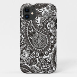 Schwarzweiss-Kasten Paisleys Iphone title_seo2
