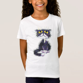 Schwarzweiss-Katze T-Shirt