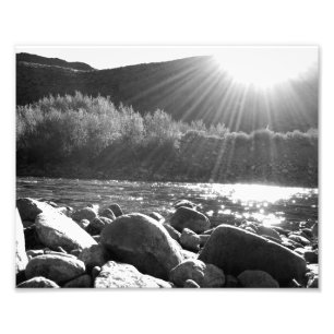 Schwarzweiss-Landschaft 5.png Fotodruck