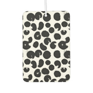 Schwarzweiss-Leopard-Druck-Muster Autolufterfrischer