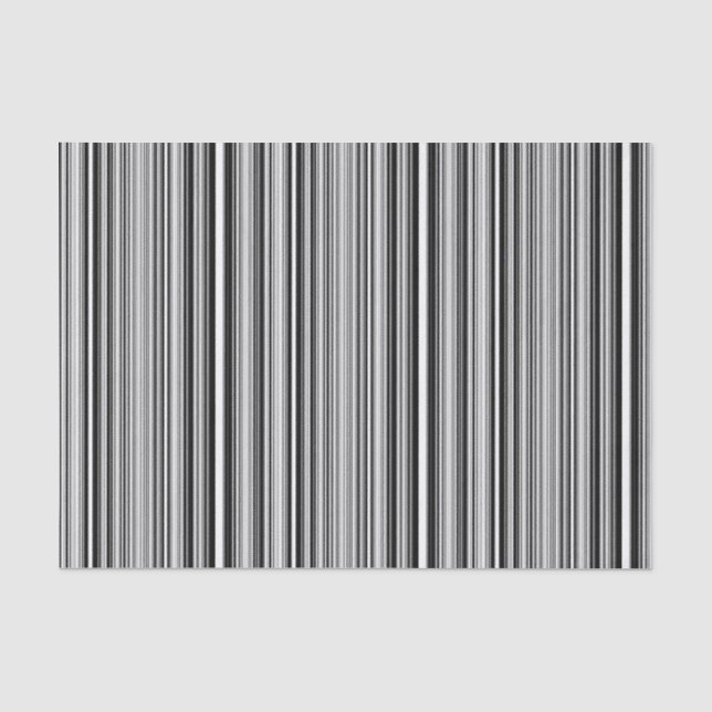 Schwarzweiss-Linien Seidenpapier (Vorderseite)