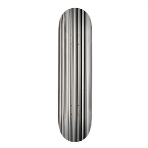 Schwarzweiss-Linien Skateboard