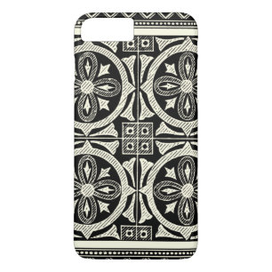 Schwarzweiss-Mandala-Motiv durch Visions-Studio Case-Mate iPhone Hülle