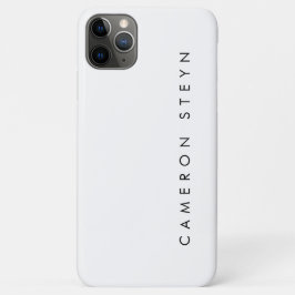 Schwarzweiß-Minimalistisch Case-Mate iPhone Hülle