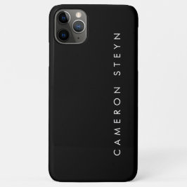 Schwarzweiß-Minimalistisch Case-Mate iPhone Hülle