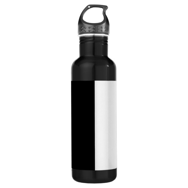 Schwarzweiss-Mitte fertigen dieses besonders an Trinkflasche (Vorderseite)
