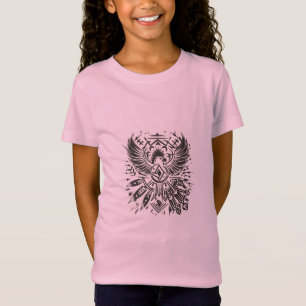 Schwarzweiß-Multidesign T-Shirt
