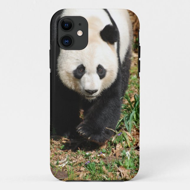 Schwarzweiss-Panda Case-Mate iPhone Hülle (Rückseite)